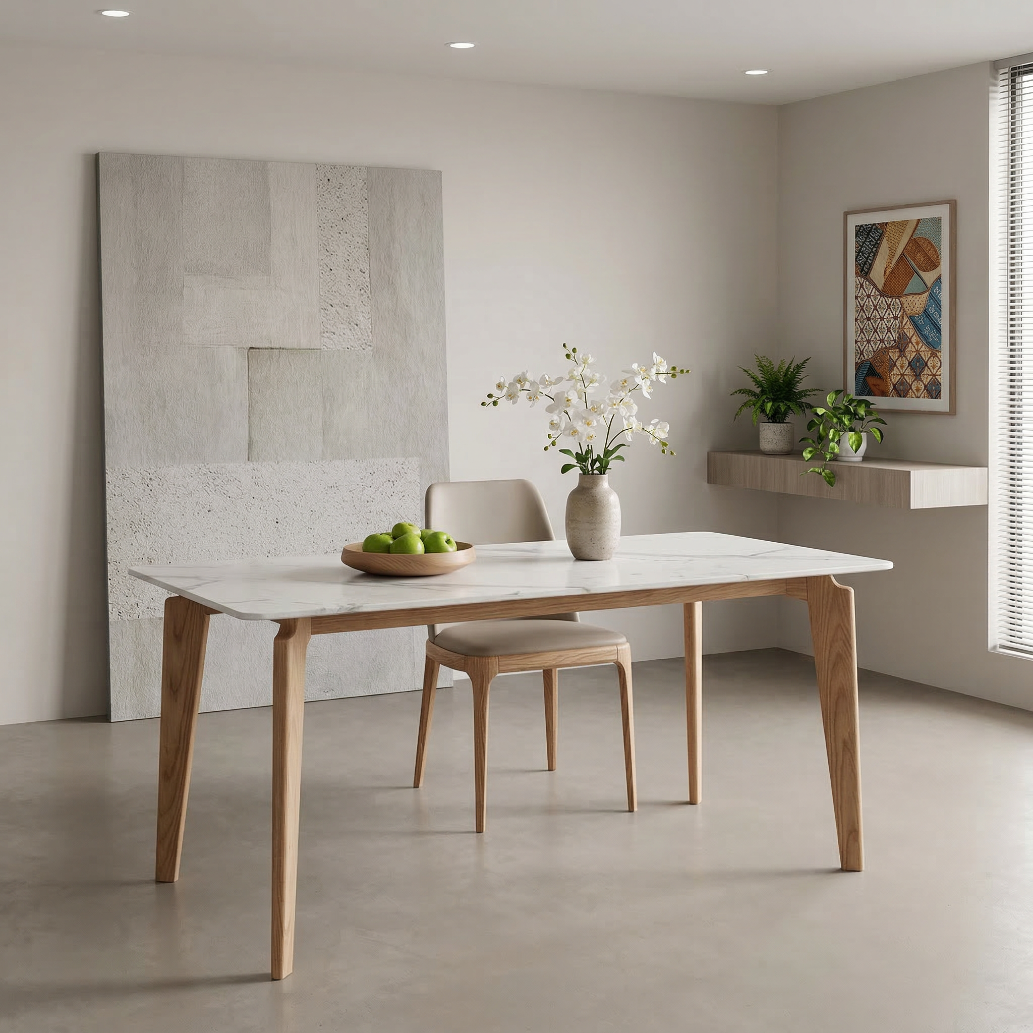 Hado Sintered Stone Dining Table