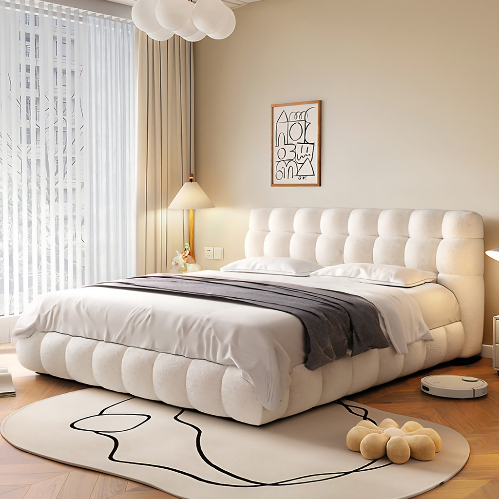 Renee Fabric Bed Frame