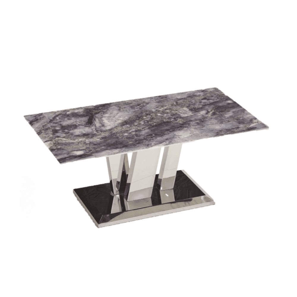Colette Cultured Marble Coffee Table - Maxi Home Furnishing