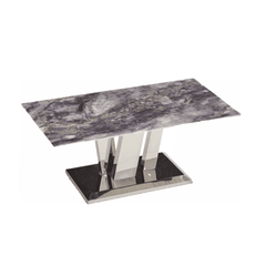 Colette Cultured Marble Coffee Table - Maxi Home Furnishing
