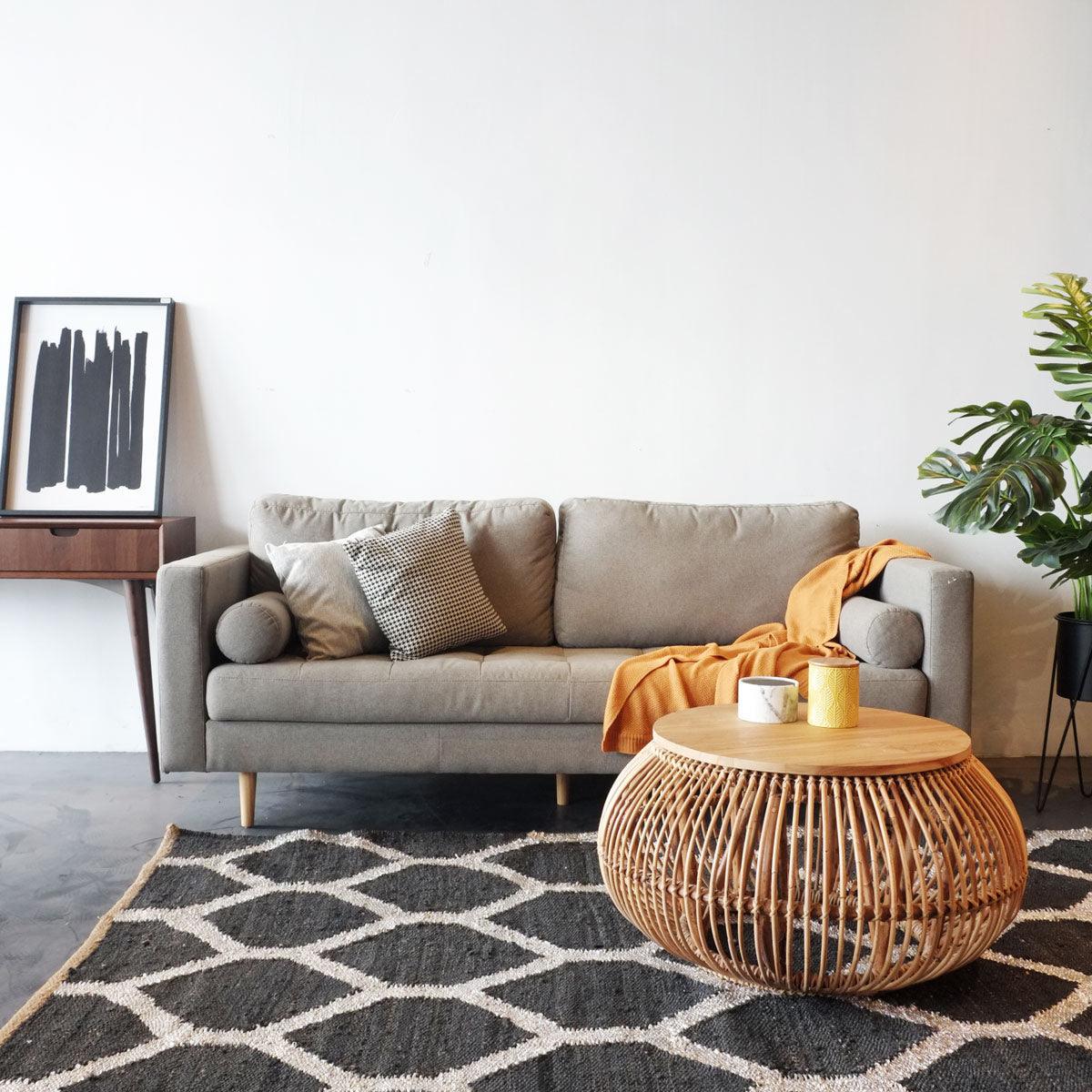 Gerald Belgium Fabric Sofa (Water Repellent)