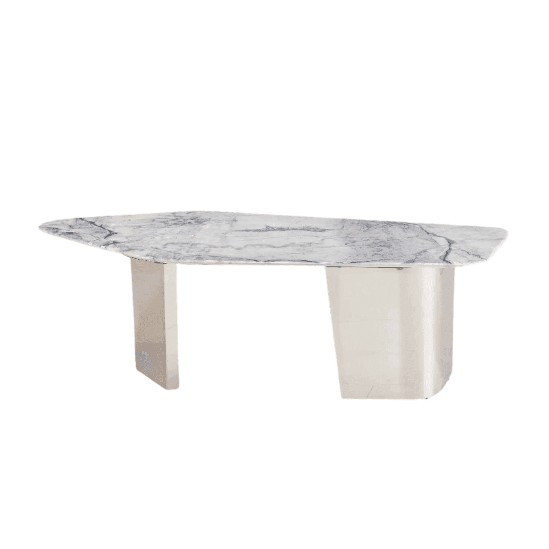 Acura Cultured Marble Coffee Table - Maxi Home Furnishing