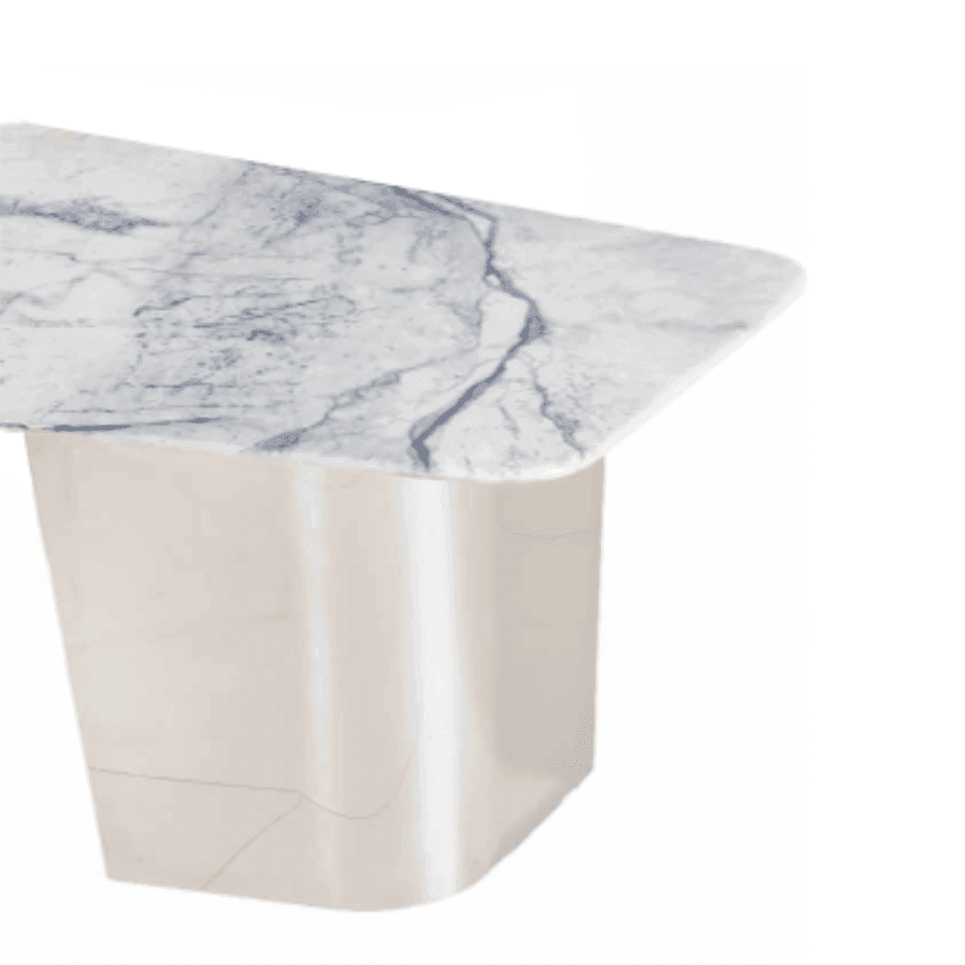 Acura Cultured Marble Coffee Table - Maxi Home Furnishing