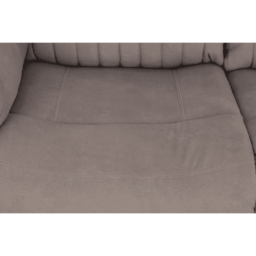 Delfina Brown Fabric Recliner Sofa Singapore