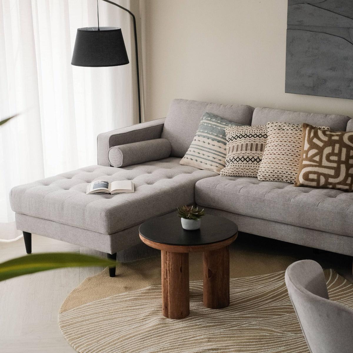 Gerald Belgium Fabric Sectional Sofa (Water Repellent)