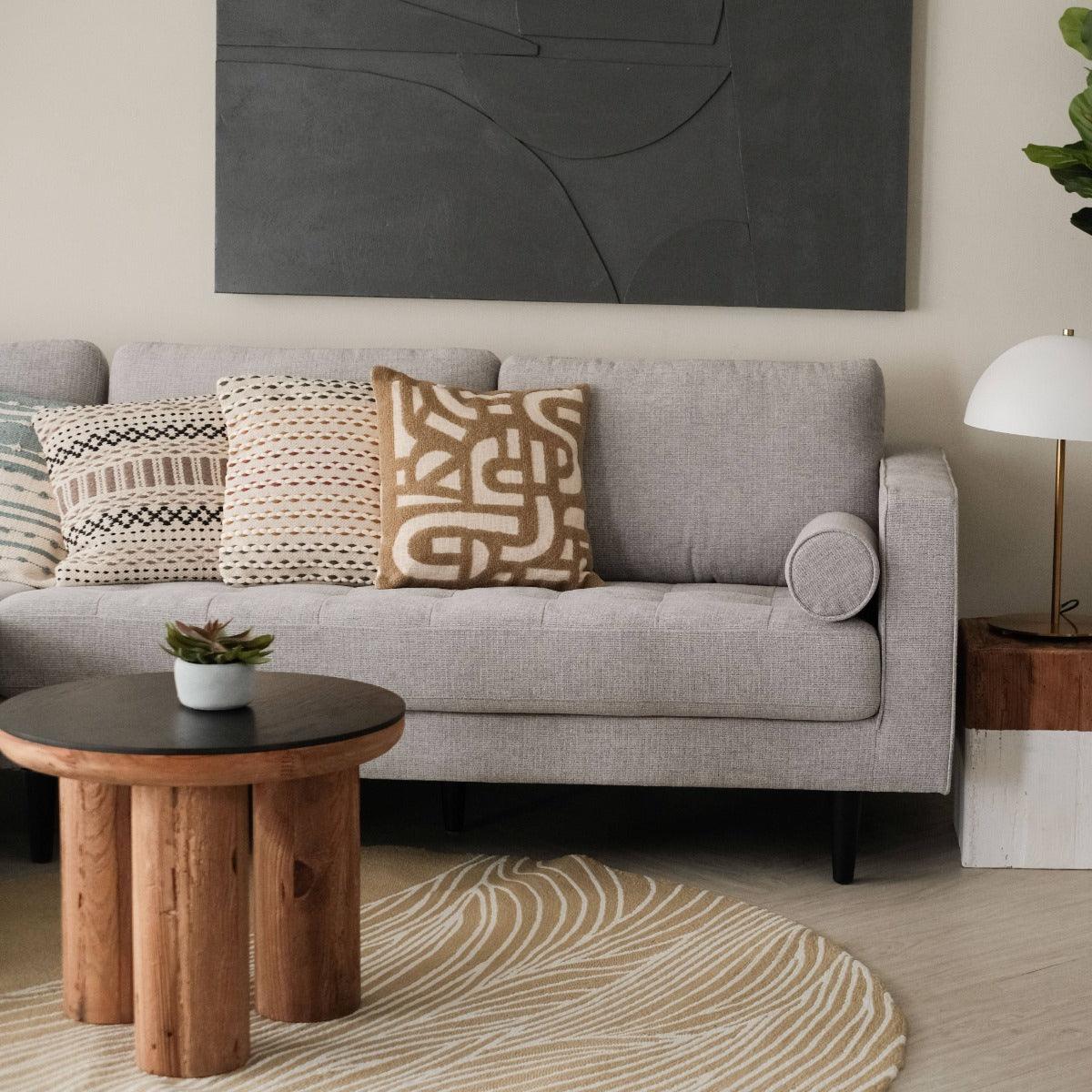Gerald Belgium Fabric Sectional Sofa (Water Repellent)