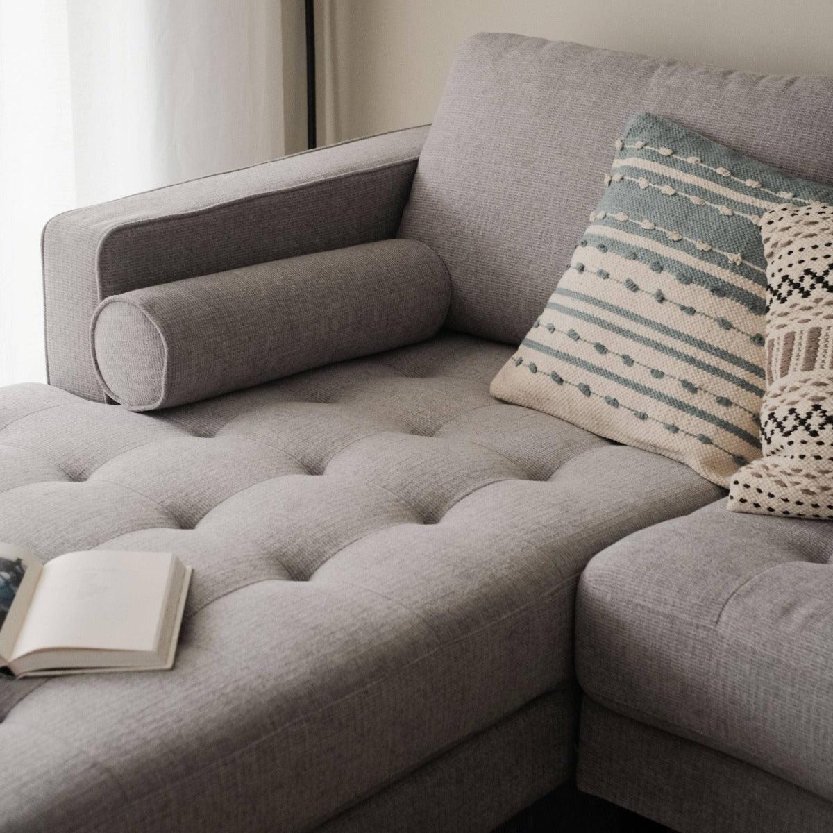 Gerald Belgium Fabric Sectional Sofa (Water Repellent)
