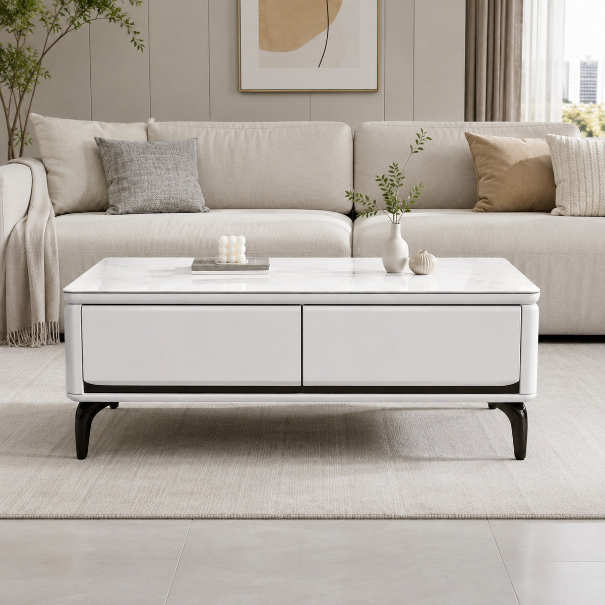 Elaris Coffee Table with Storage