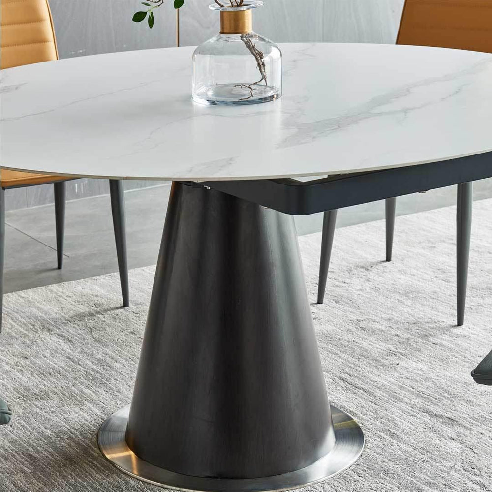 Cerulli Sintered Stone Extendable Dining Table - Maxi Home Furnishing
