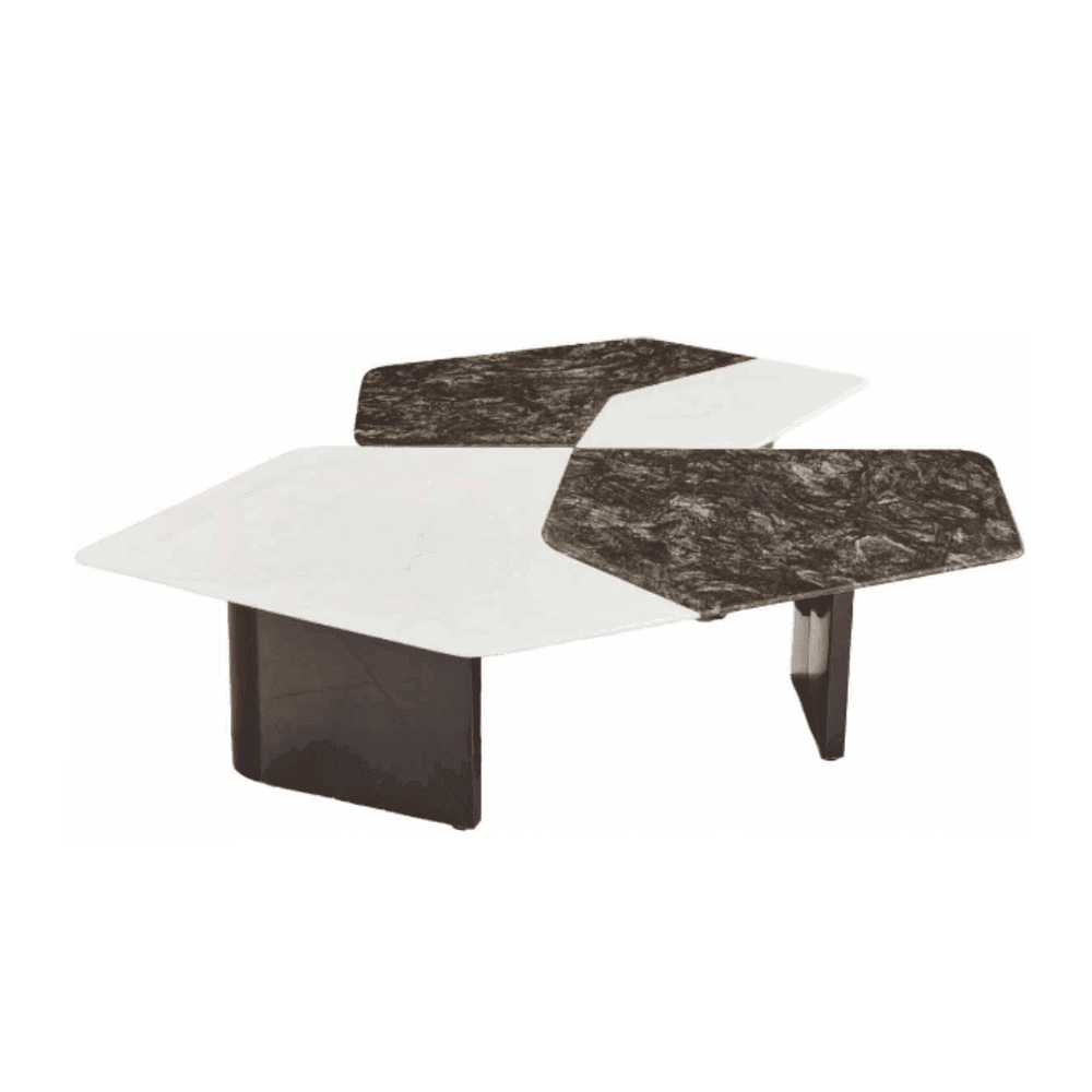Stella Cultured Marble Nesting Coffee Table - Maxi Home Furnishing