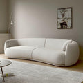 Crandelle Boucle Fabric Sectional Sofa
