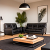 Dandel Genuine Leather Sofa