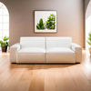 Aleppo Faux Leather 3 Seater Sofa