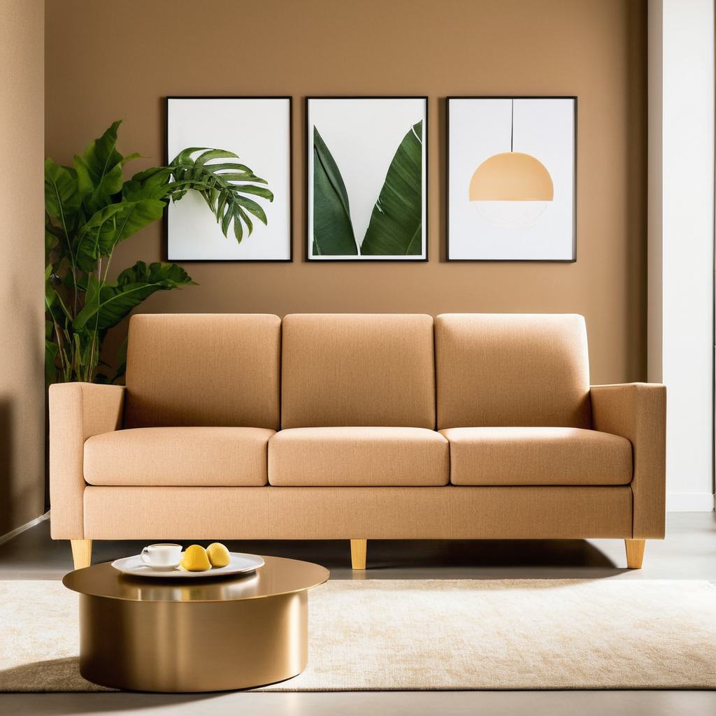 Randy Fabric Sofa (Water Repellent)