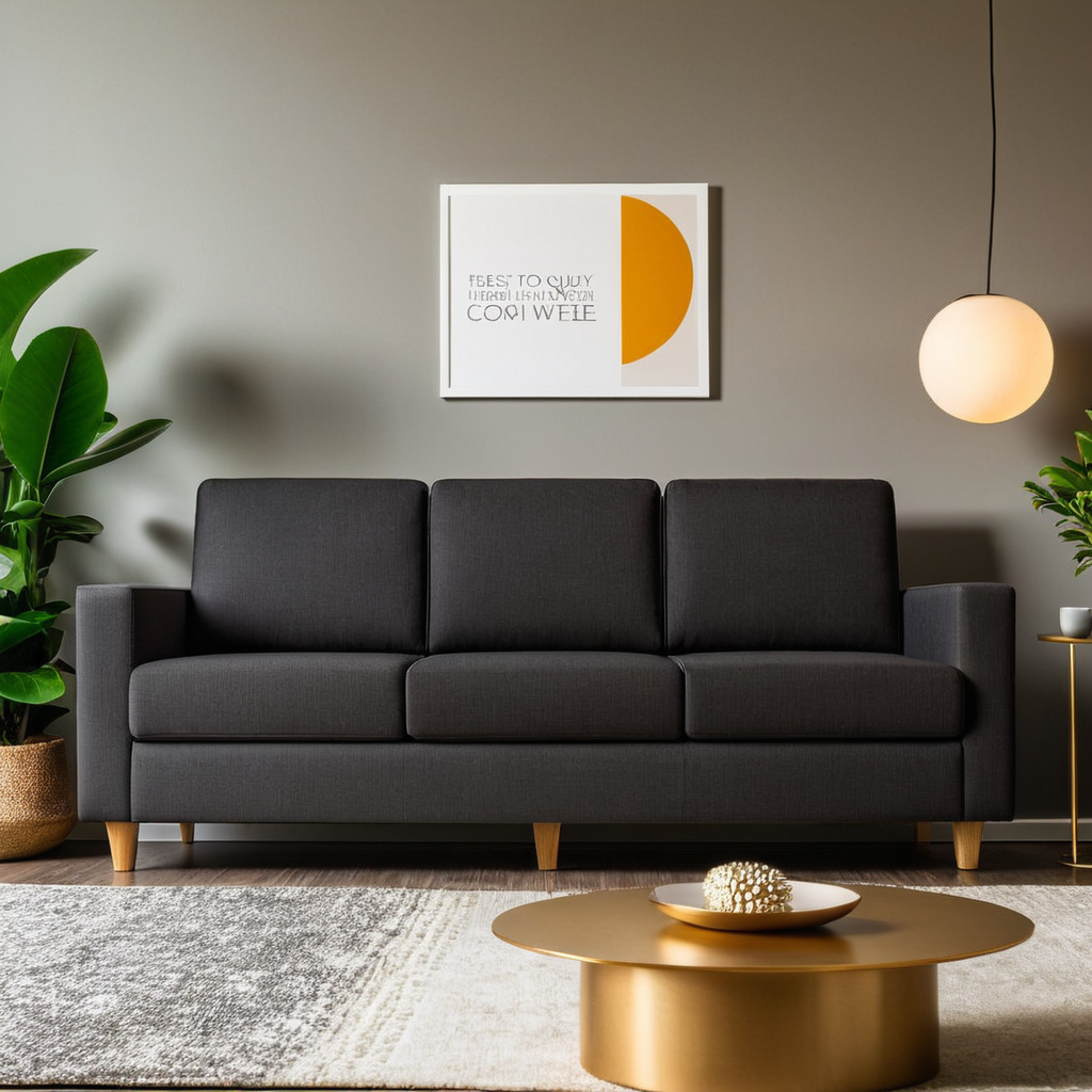 Randy Fabric Sofa (Water Repellent)