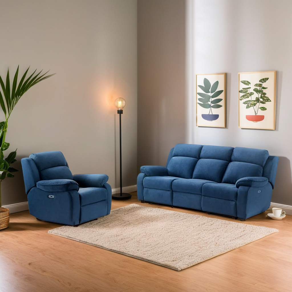 Agatha Fabric Recliner (Pet Friendly)