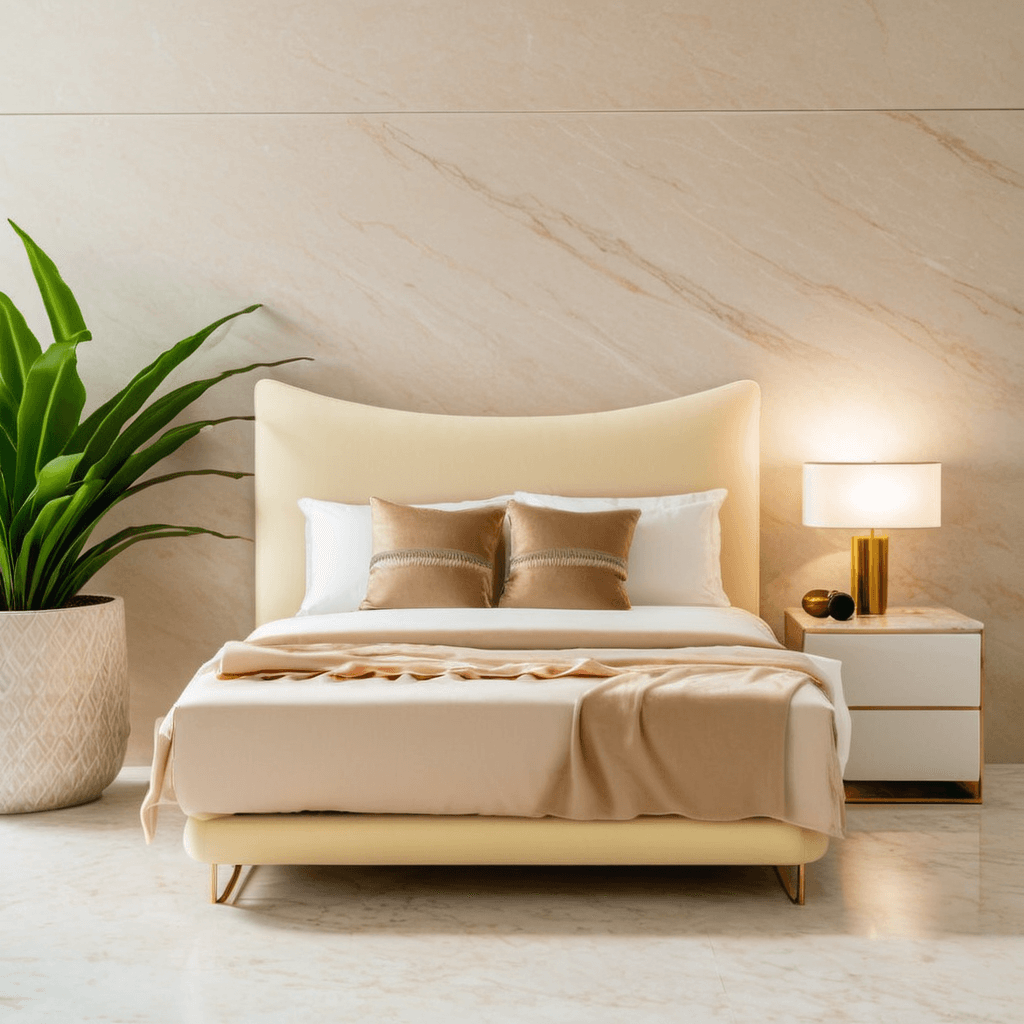 Grangie Belgium Fabric Bed Frame (Water Repellent)