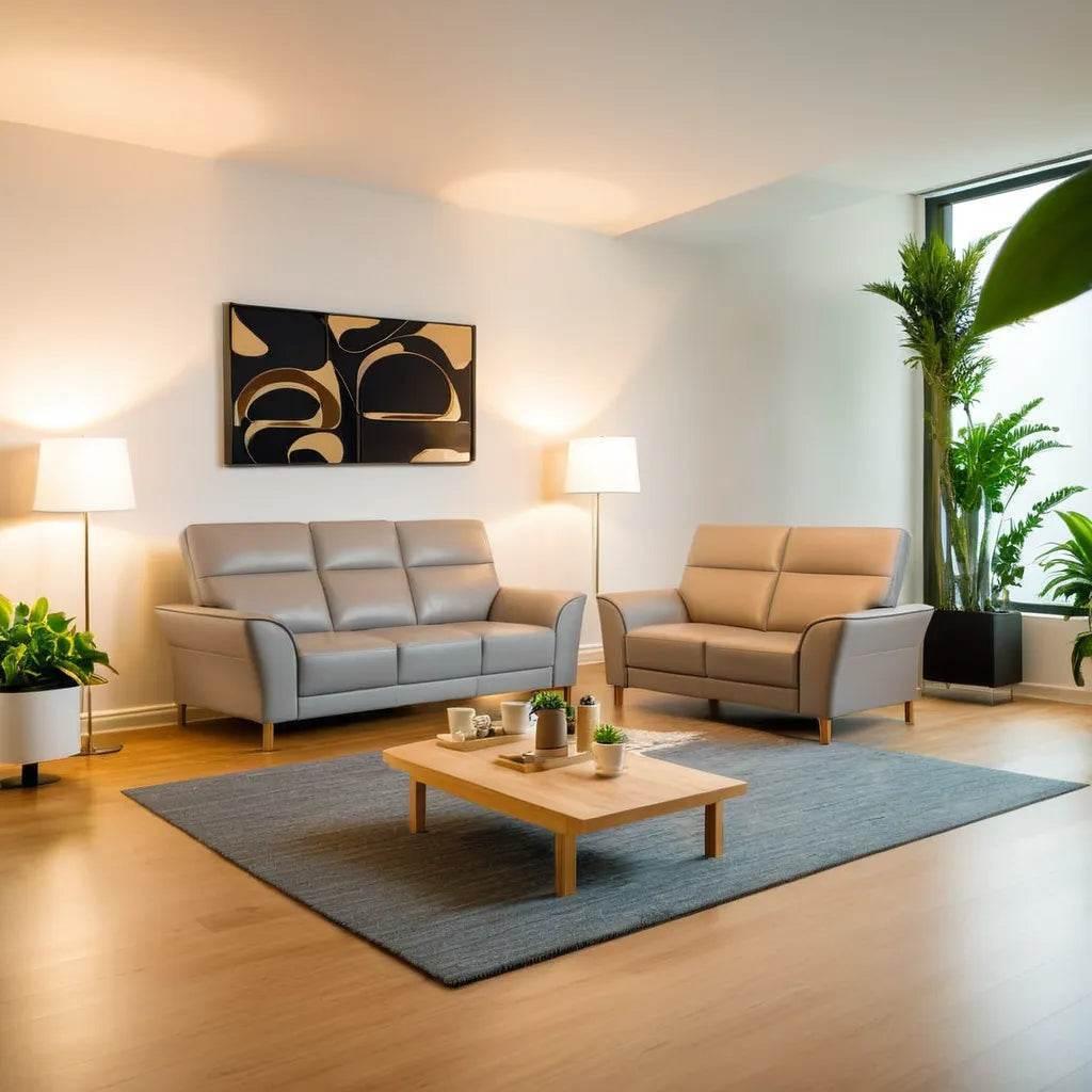 Jonah Faux Leather Sofa Singapore