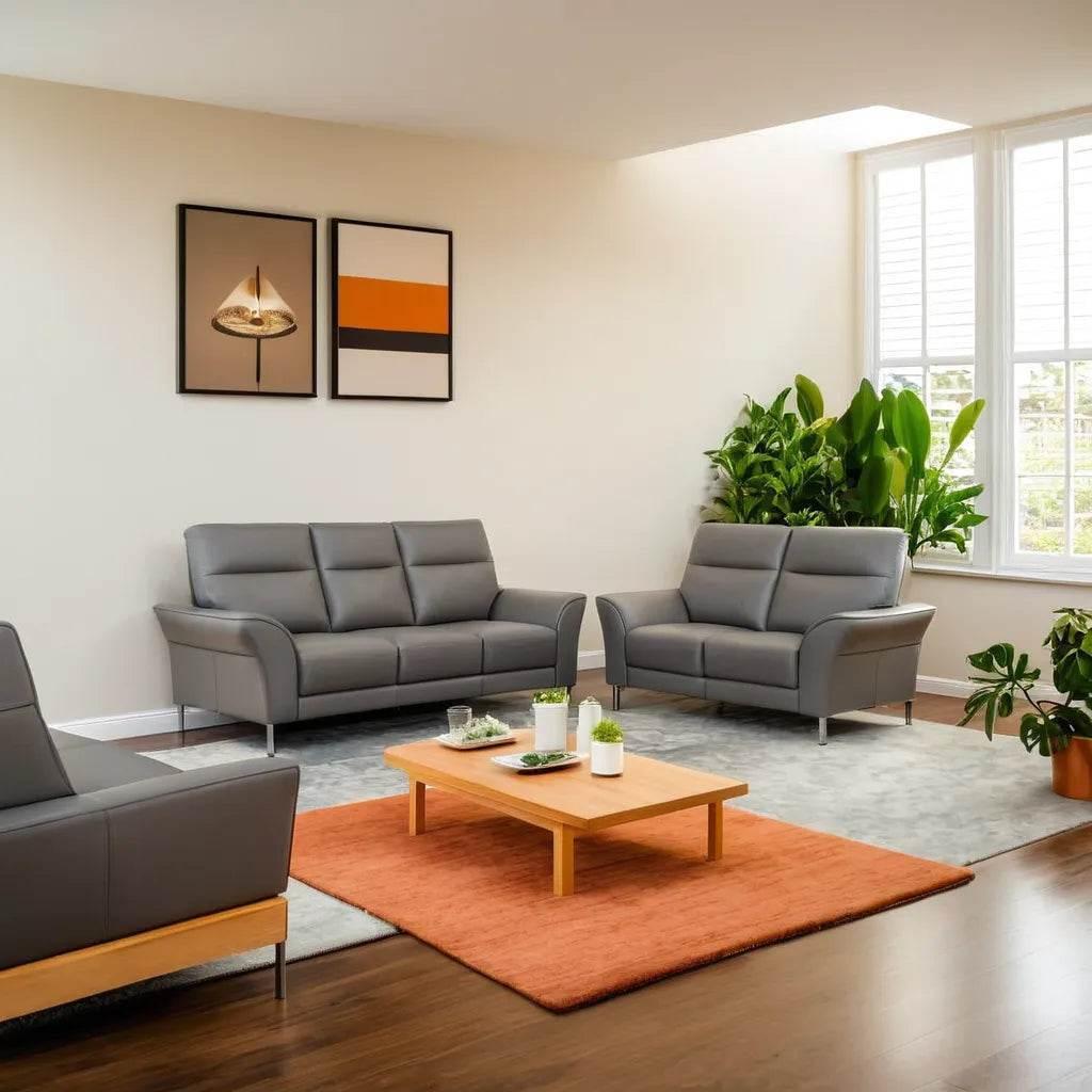 Jonah Faux Leather Sofa Singapore