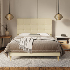 Theron Genuine Leather Bed Frame By Esteller