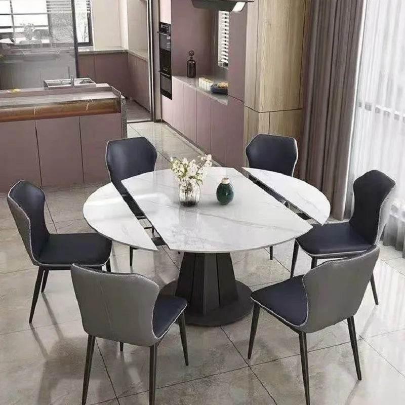 Canzano Sintered Stone Extendable Dining Table - Maxi Home Furnishing