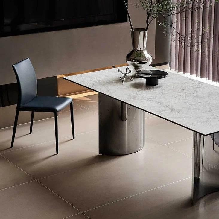 Carabello Sintered Stone Dining Table - Maxi Home Furnishing