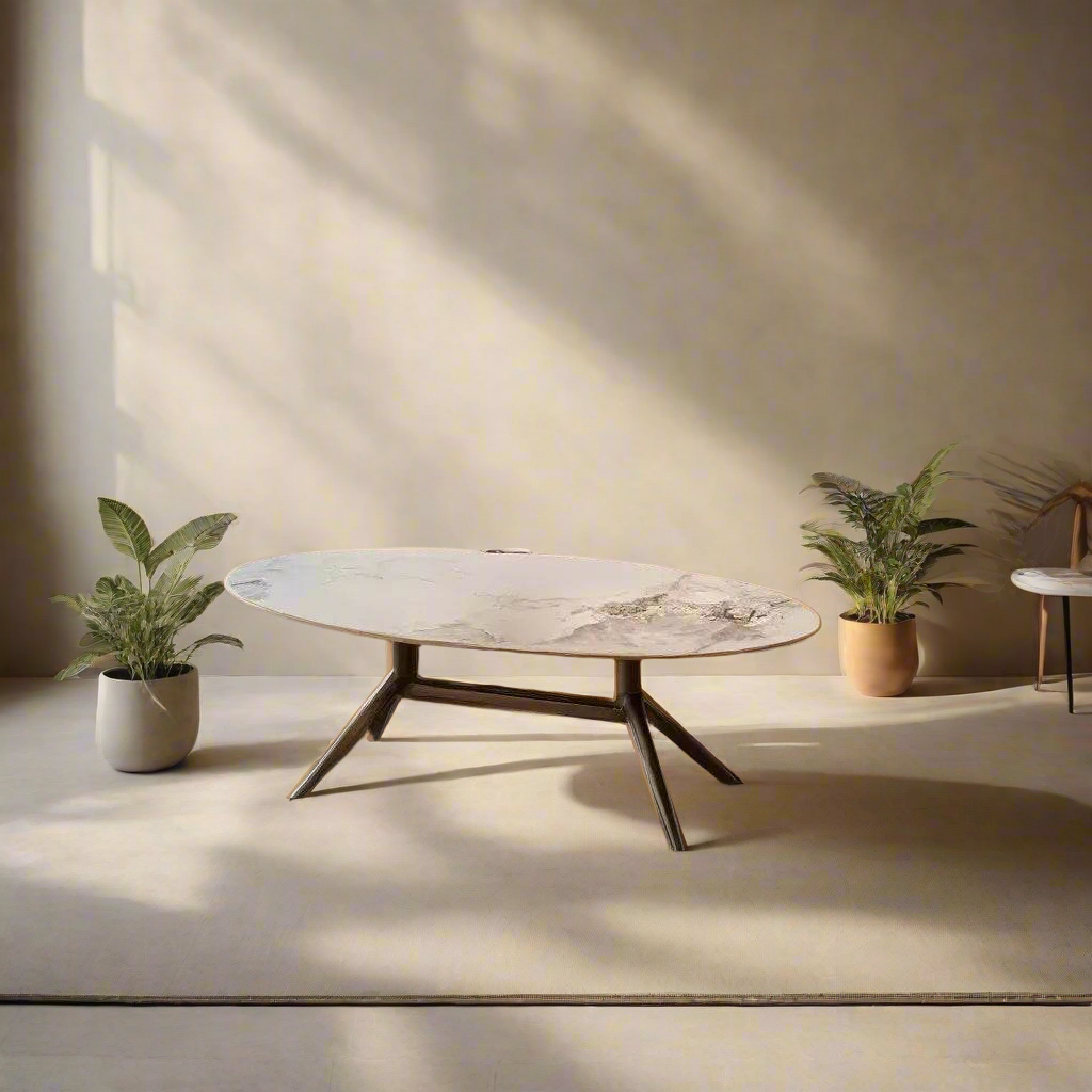 Tarian Sintered Stone Coffee Table