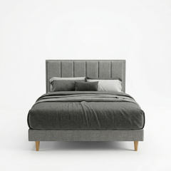 Snova Fabric Bed Frame + Somnuz® Memory Foam Mattress (Single & Super Single only)