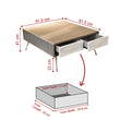 Arien Coffee Table with 4 Drawers