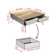 Arien Coffee Table with 4 Drawers