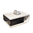 Berry Coffee Table with Rotating Compartment & Drawer