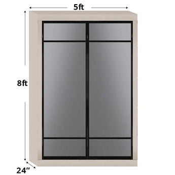 5ftx8ft Designer Wardrobe D1(MG)