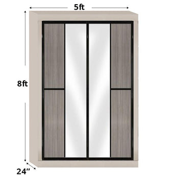 5ftx8ft Designer Wardrobe D3(AG-S1)