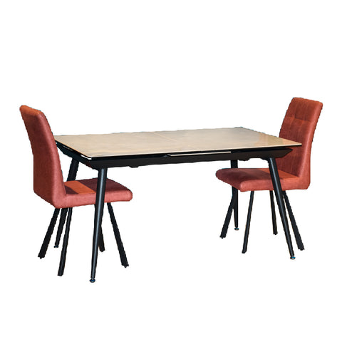 Dave Extendable Ceramic Top Dining Table