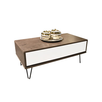 Denzio Coffee Table with 2 Drawers