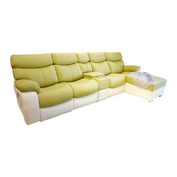 Gabriel 2+L Shape Half Leather Sofa