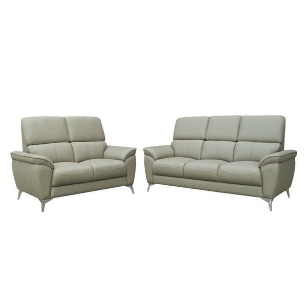 Phillip 3+2 Half Leather Sofa