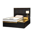 Trinity Storage with Side Storage Bed Frame Black