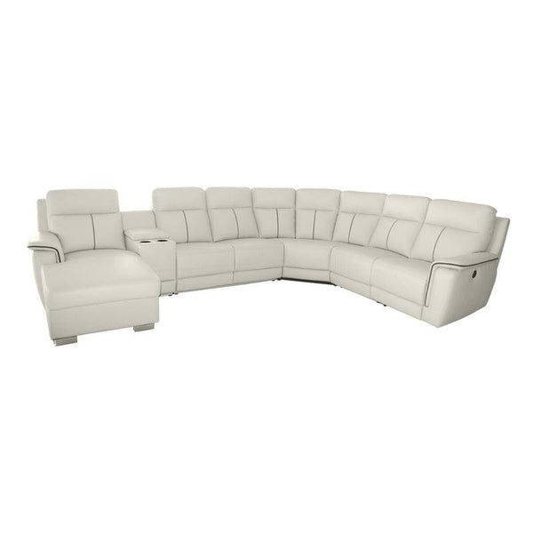 Vincente L-Shape Corner Leather Sofa